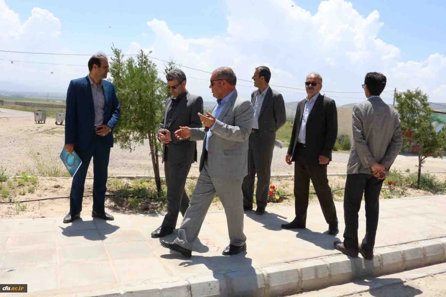 بازدید رئیس سازمان مدیریت و برنامه ریزی خراسان شمالی از دانشگاه فرهنگیان استان
 15