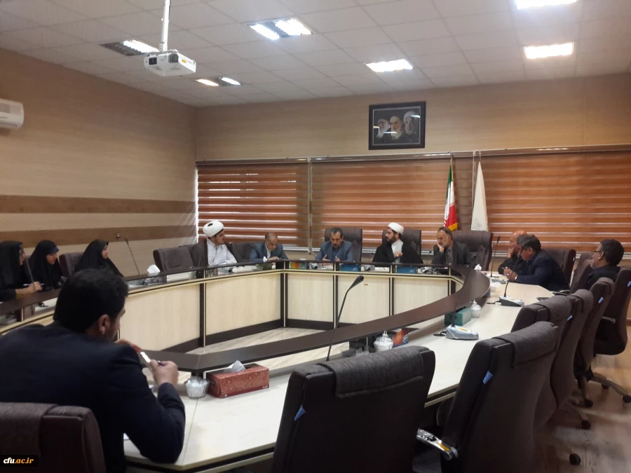 جلسه ستاد اقامه نماز در دانشگاه فرهنگیان استان ایلام