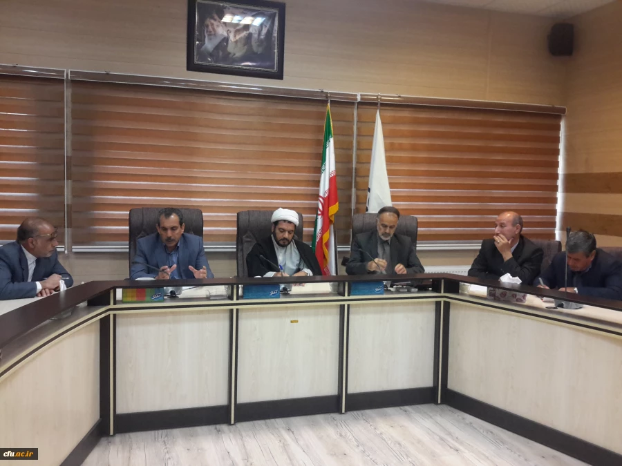 جلسه ستاد اقامه نماز در دانشگاه فرهنگیان استان ایلام