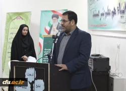 بازدید معاون دانشجویی دانشگاه از فرایند انتخابات شوراهای صنفی استان قم