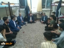 بازدید شورای صنفی پردیس شهید باهنر اصفهان  از مرکز شهید آیت نجف آباد