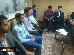 بازدید شورای صنفی پردیس شهید باهنر اصفهان  از مرکز شهید آیت نجف آباد