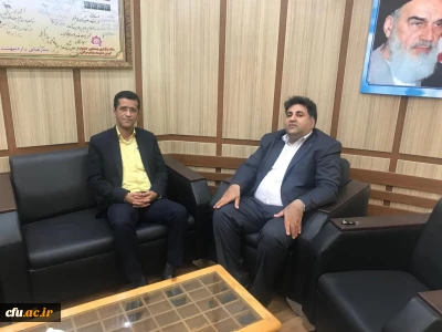 نشست مشترک مدیر امور پردیس های استان هرمزگان و مدیر کل نوسازی و تجهیزات مدارس استان