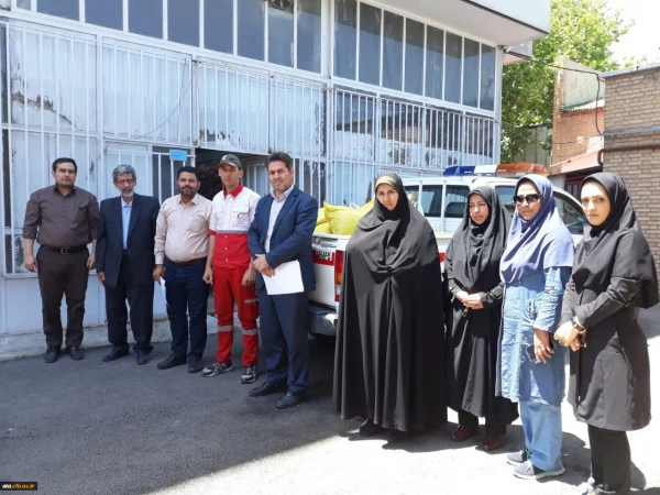 ارسال کمک های غیر نقدی کارکنان، اساتید و دانشجو معلمان پردیس علامه طباطبایی آذربایجان غربی به مناطق سیل زده کشور 4