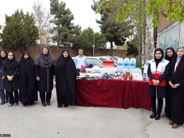 ارسال کمک های غیر نقدی کارکنان، اساتید و دانشجو معلمان پردیس علامه طباطبایی آذربایجان غربی به مناطق سیل زده کشور 6