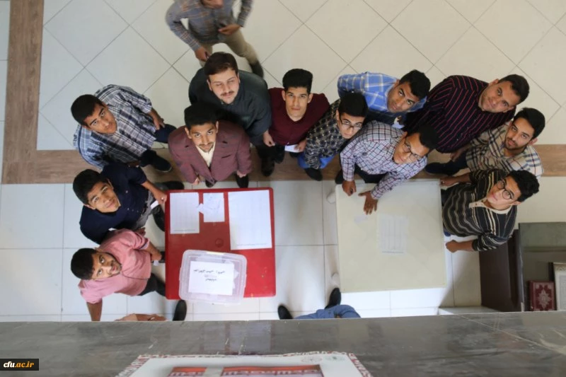 جلوه ای مهم از مشارکت دانشجو معلمان:

برگزاری انتخابات شورای صنفی دانشجومعلمان پردیس های دانشگاه فرهنگیان یزد
 7