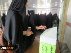 جلوه ای مهم از مشارکت دانشجو معلمان:

برگزاری انتخابات شورای صنفی دانشجومعلمان پردیس های دانشگاه فرهنگیان یزد
 12