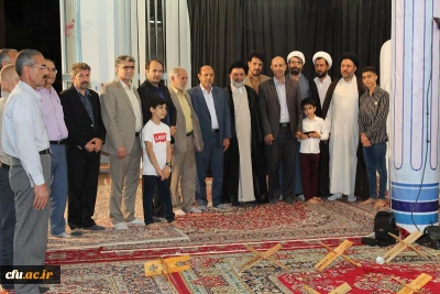 دیدار سرپرست وجمعی ازمسئولان  دانشگاه فرهنگیان با نماینده ولی فقیه در استان و امام جمعه شهرستان خرم آباد