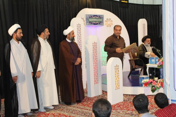 دیدار سرپرست وجمعی ازمسئولان  دانشگاه فرهنگیان با نماینده ولی فقیه در استان و امام جمعه شهرستان خرم آباد