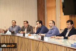 جلسه سرپرست دانشگاه فرهنگیان مازندران با اساتید گروه زبان انگلیسی