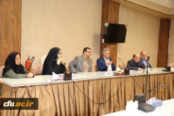 جلسه سرپرست دانشگاه فرهنگیان مازندران با اساتید گروه زبان انگلیسی