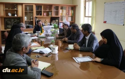 جلسه کمیته بهبود امنیت غذا و تغذیه دانشجومعلمان دانشگاه فرهنگیان کرمان برگزار شد.
