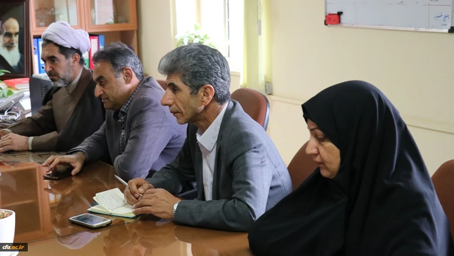 جلسه کمیته بهبود امنیت غذا و تغذیه دانشجومعلمان دانشگاه فرهنگیان کرمان برگزار شد.