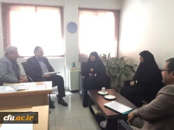 نشست  و دیدار معاون دانشجویی دانشگاه با مدیرکل امور دانشجویان داخل وزارت علوم، تحقیقات و فناوری در ماه مبارک رمضان 4