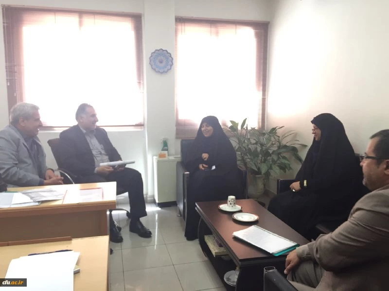 نشست  و دیدار معاون دانشجویی دانشگاه با مدیرکل امور دانشجویان داخل وزارت علوم، تحقیقات و فناوری در ماه مبارک رمضان 4