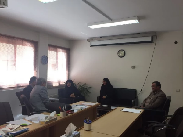 نشست و دیدار معاون دانشجویی دانشگاه با مدیرکل امور دانشجویان داخل وزارت علوم، تحقیقات و فناوری در ماه مبارک رمضان 2