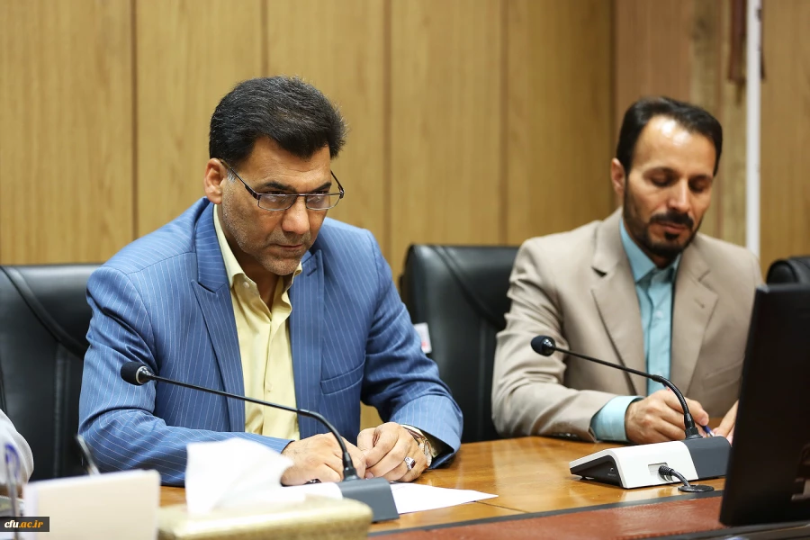 بیست و چهارمین نشست هیأت امنای دانشگاه فرهنگیان برگزار شد. 8