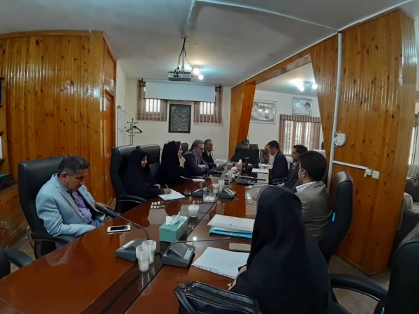 نسشت شورای کارورزی دانشگاه فرهنگیان هرمزگان با حضور مدیر کل آموزش و پرورش استان 3