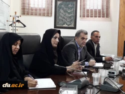 نسشت شورای کارورزی دانشگاه فرهنگیان هرمزگان با حضور مدیر کل آموزش و پرورش استان 4