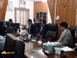 نسشت شورای کارورزی دانشگاه فرهنگیان هرمزگان با حضور مدیر کل آموزش و پرورش استان 6