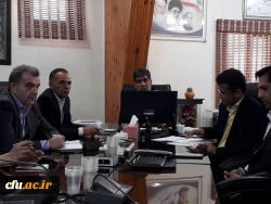 نسشت شورای کارورزی دانشگاه فرهنگیان هرمزگان با حضور مدیر کل آموزش و پرورش استان 8