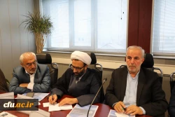 نشست مشترک اعضای کمیسیون آمزش و تحقیقات مجلس شورای اسلامی با هیات رئیسه دانشگاه فرهنگیان 13