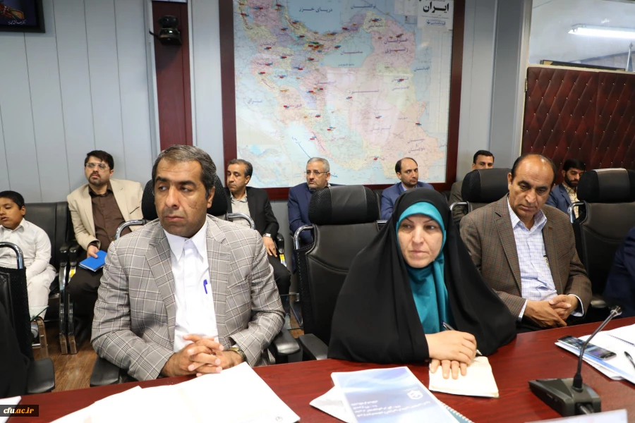 نشست مشترک اعضای کمیسیون آموزش و تحقیقات مجلس شورای اسلامی با هیات رئیسه دانشگاه فرهنگیان 7