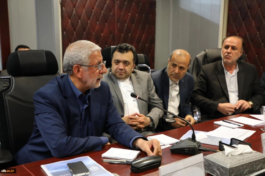 نشست مشترک اعضای کمیسیون آموزش و تحقیقات مجلس شورای اسلامی با هیات رئیسه دانشگاه فرهنگیان 13