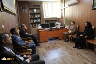 دیدار مدیر امور پردیس های دانشگاه فرهنگیان خراسان رضوی با مدیر کل نوسازی توسعه و تجهیز مدارس خراسان رضوی