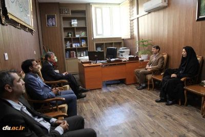 دیدار مدیر امور پردیس های دانشگاه فرهنگیان خراسان رضوی با مدیر کل نوسازی توسعه و تجهیز مدارس خراسان رضوی