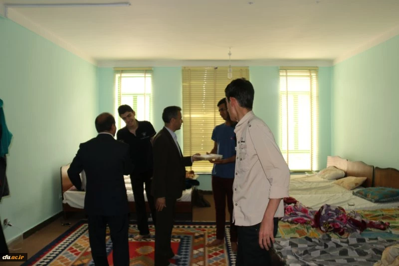 همزمان با میلاد کریم اهل بیت امام حسن مجتبی (ع) صورت گرفت:

بازدید از سراهای دانشجویی پردیس های استان یزد
 6