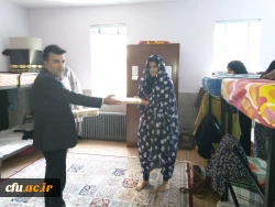 همزمان با میلاد کریم اهل بیت امام حسن مجتبی (ع) صورت گرفت:

بازدید از سراهای دانشجویی پردیس های استان یزد
 9