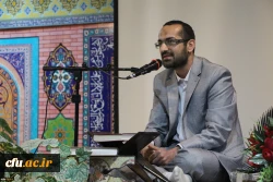 محفل انس با قرآن کریم در نمازخانه شهدای پردیس آیت الله خامنه ای گرگان برگزار شد. 4