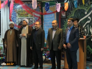 در پردیس علامه طباطبایی دانشگاه فرهنگیان اردبیل برگزار شد:

جشن میلاد کریمه اهل بیت حضرت امام حسن مجتبی(ع) و تجلیل از دانشجومعلمان فعال قرآنی
