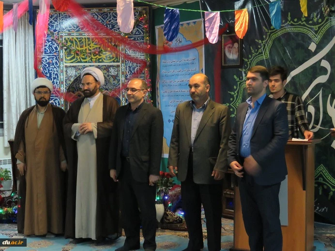 در پردیس علامه طباطبایی دانشگاه فرهنگیان اردبیل برگزار شد:

جشن میلاد کریمه اهل بیت حضرت امام حسن مجتبی(ع) و تجلیل از دانشجومعلمان فعال قرآنی 2