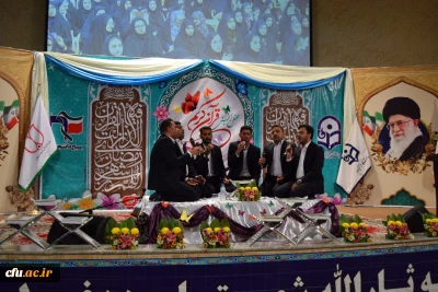 برگزاری محفل انس با قرآن در حسینیه ثار الله دزفول از طرف مرکز خدیجه کبری (س) دزفول و حضور مدیریت استانی در مراسم