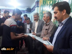 برگزاری نماز جماعت و افطاری مدیریت استانی با دانشجو معلمان اندیمشک وجلسه پرسش و پاسخ با دانشجویان