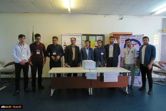 با حضور پرشور دانشجومعلمان در پردیس علامه طباطبایی اردبیل برگزار شد:

انتخابات شورای صنفی-رفاهی: اردیبهشت 98 2