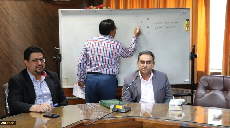 انتخاب نماینده اعضای هیأت علمی در جلسه شورای اساتید دانشگاه فرهنگیان استان کرمان