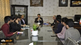 مدیر امور پردیس های خراسان رضوی در اولین جلسه اعضای منتخب ششمین شورای صنفی دانشجویی پردیس شهید بهشتی:
شورای صنفی دانشجویی بازویی توانمند برای اجرایی کردن برنامه های دانشگاه است