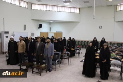 مراسم تکریم و معارفه مسئول بسیج دانشجویی پردیس الزهرا (س) سمنان  3