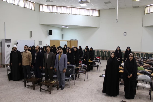 مراسم تکریم و معارفه مسئول بسیج دانشجویی پردیس الزهرا (س) سمنان  3