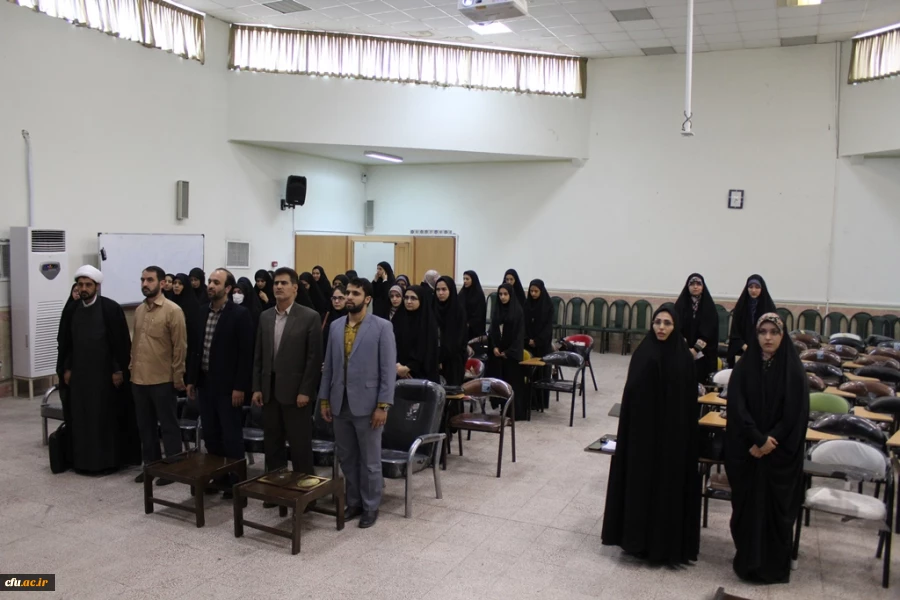 مراسم تکریم و معارفه مسئول بسیج دانشجویی پردیس الزهرا (س) سمنان  3