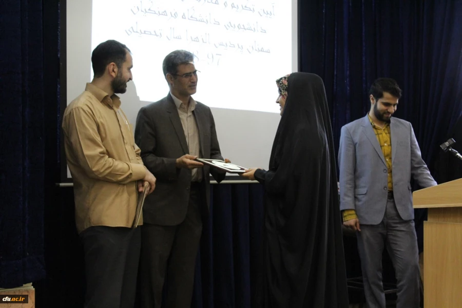 مراسم تکریم و معارفه مسئول بسیج دانشجویی پردیس الزهرا (س) سمنان  9