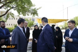 بازدید استاندار و هیئت همراه از پردیس زینب کبری (س)استان مرکزی 2