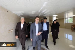 بازدید استاندار و هیئت همراه از پردیس زینب کبری (س)استان مرکزی 2