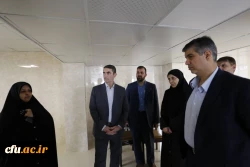 بازدید استاندار و هیئت همراه از پردیس زینب کبری (س)استان مرکزی 2