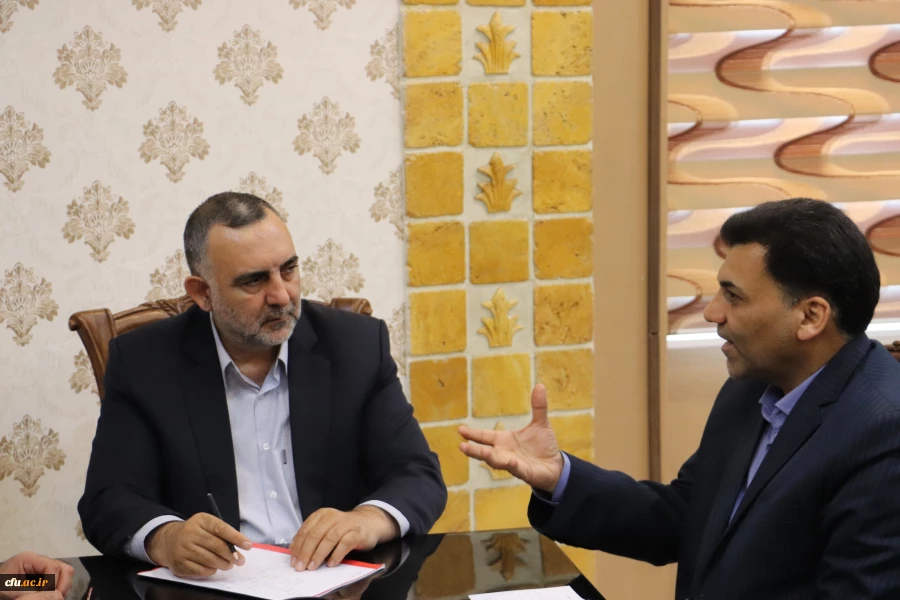 نشست مشترک معاون محترم فرهنگی دانشگاه فرهنگیان و مدیران ادارات کل با معاون فرهنگی وزارت ارشاد 3