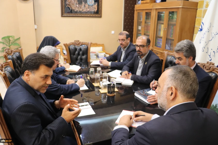 نشست مشترک معاون محترم فرهنگی دانشگاه فرهنگیان و مدیران ادارات کل با معاون فرهنگی وزارت ارشاد 4