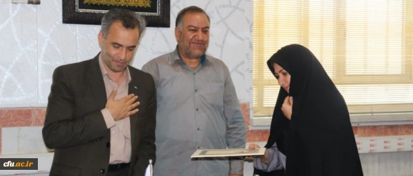 معرفی معاون آموزشی، پژوهشی و فرهنگی پردیس فاطمه الزهرا (س) دانشگاه فرهنگیان یزد
 2